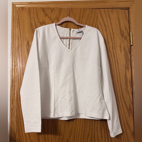 Chloe Kristyn Veronica Ponte Long Sleeve Top - NWT - Size XL - Picture 1 of 9